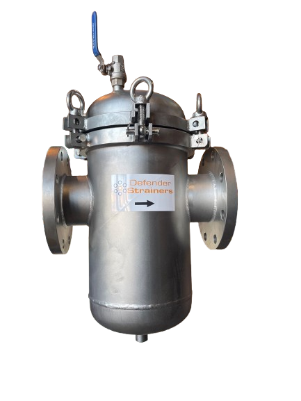 Simplex Basket Strainer 316 SS - Flanged Table D | Dewater Products